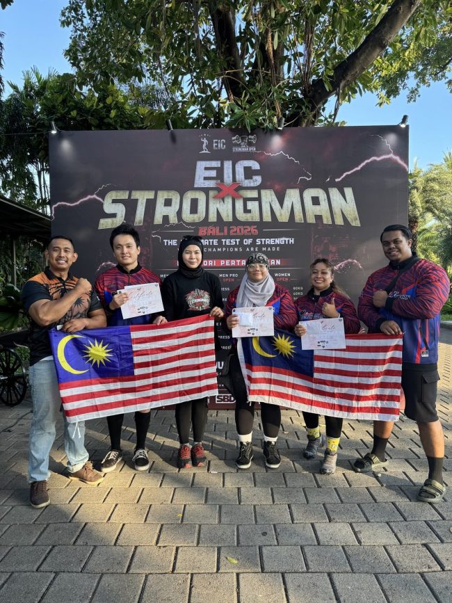 Atlet Strongman Malaysia di EIC Strongman Bali (1)