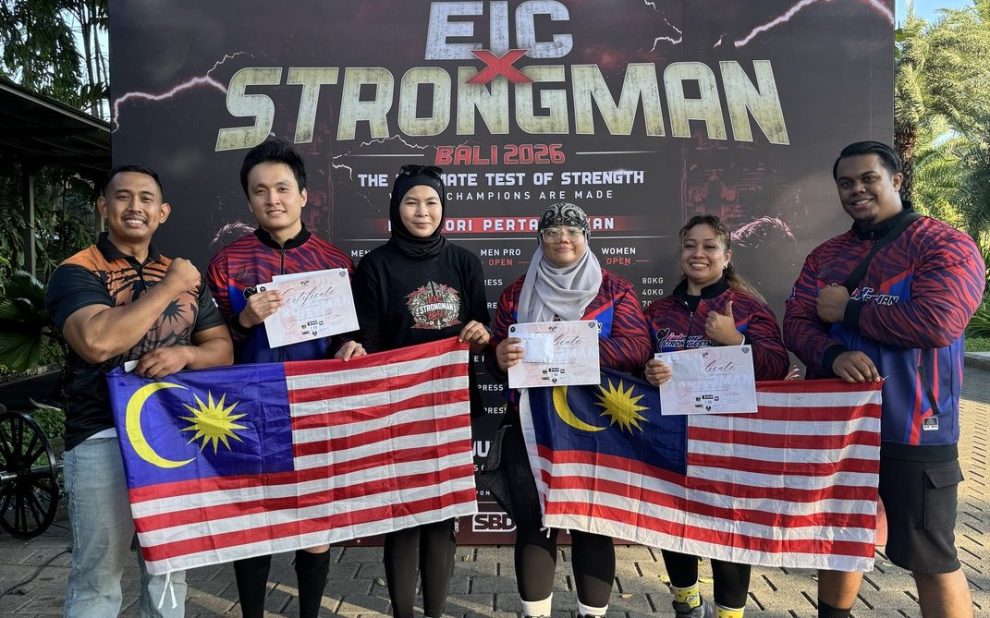 Atlet Strongman Malaysia di EIC Strongman Bali (1)